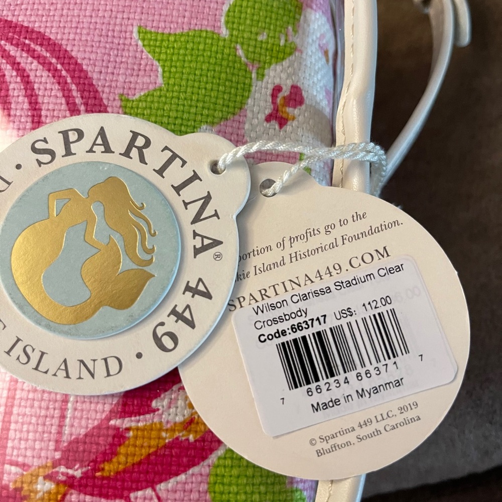 Spartina Wilson Clarrisa Stadium Clear Crossbody